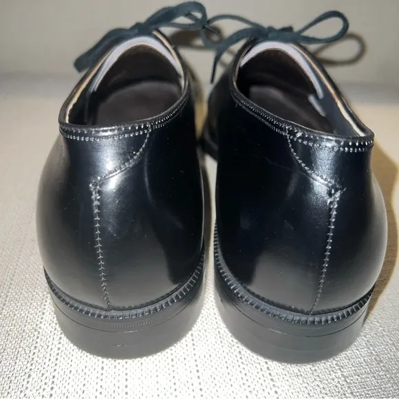 Breather Wright Arch Preserver Split Toe Derby Men’s 10C Black Leather 509083B