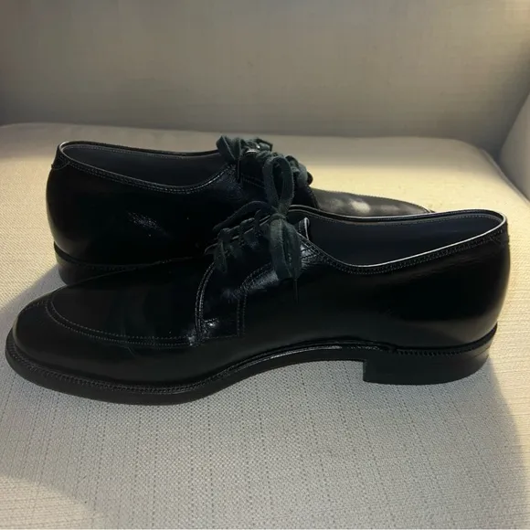 Breather Wright Arch Preserver Split Toe Derby Men’s 10C Black Leather 509083B