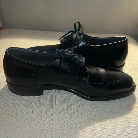 Breather Wright Arch Preserver Split Toe Derby Men’s 10C Black Leather 509083B