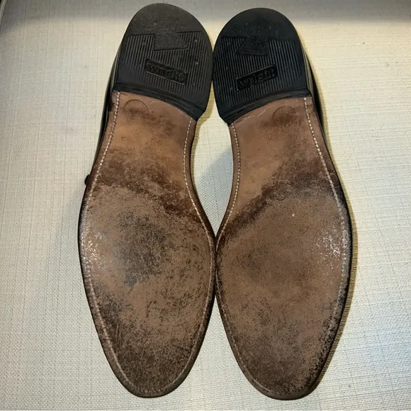Breather Wright Arch Preserver Split Toe Derby Men’s 10C Black Leather 509083B