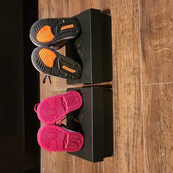 Bundle of Kids Jordan shoes