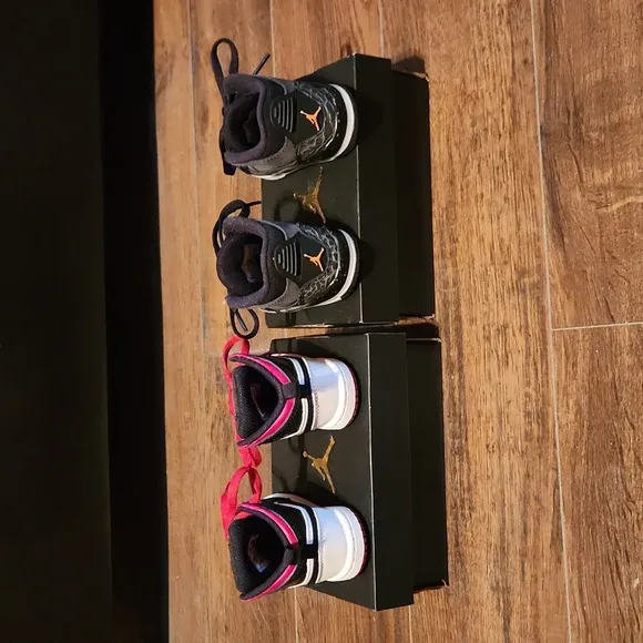 Bundle of Kids Jordan shoes