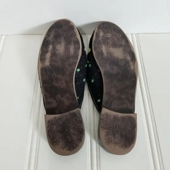 ByPaige Dragonfly Needlepoint Mule Shoes