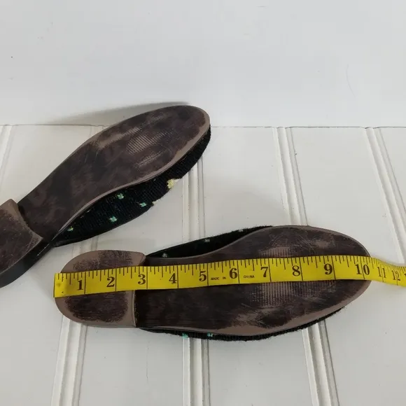 ByPaige Dragonfly Needlepoint Mule Shoes