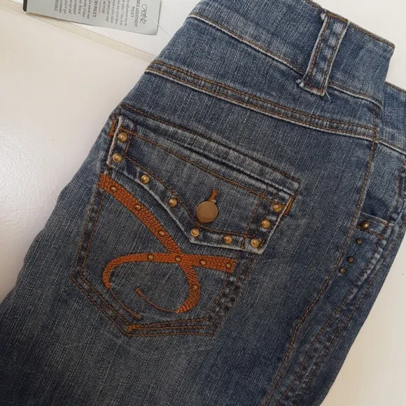 CACHE Vintage Denim Mini Skirt NWT