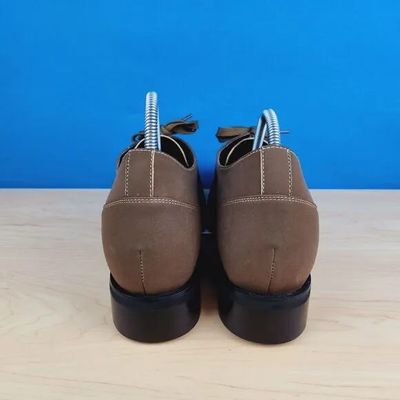 Calden Elevator Mens‎ Size 9 Shoes Brown Height Increasing dress Shoes k291022