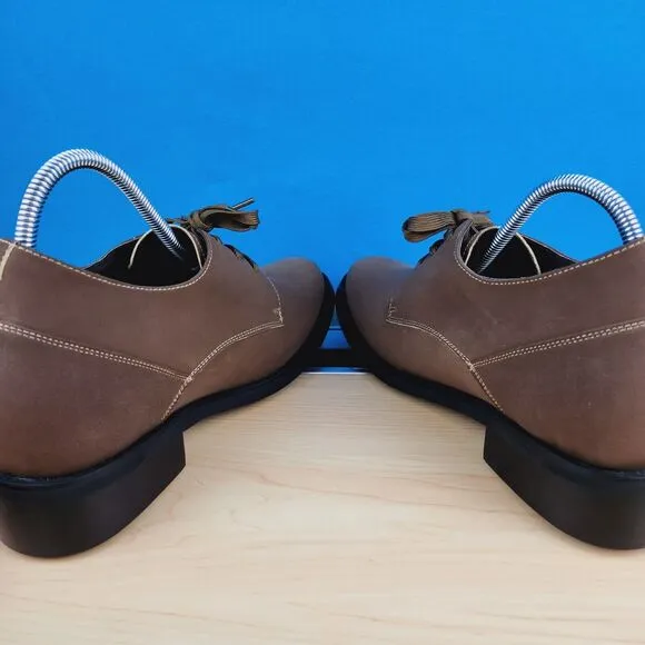 Calden Elevator Mens‎ Size 9 Shoes Brown Height Increasing dress Shoes k291022