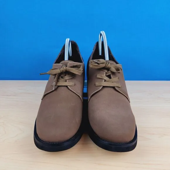 Calden Elevator Mens‎ Size 9 Shoes Brown Height Increasing dress Shoes k291022