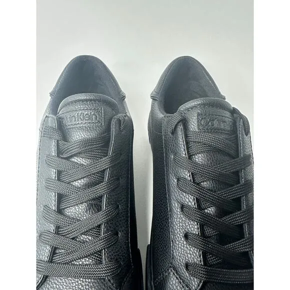 Calvin Klein Reon Sneakers Shoes Black Size 8.5M NWT