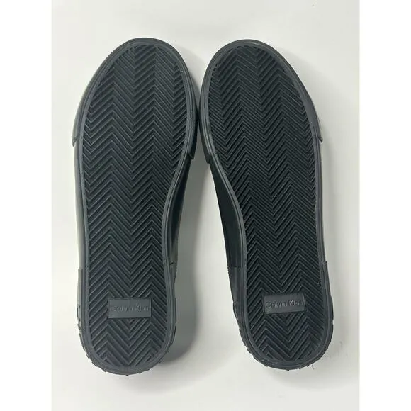 Calvin Klein Reon Sneakers Shoes Black Size 8.5M NWT