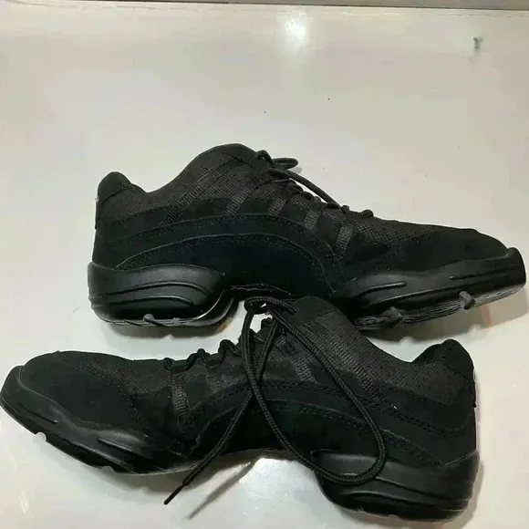Capezio Unisex DS24 Dance Sneakers Black size 10