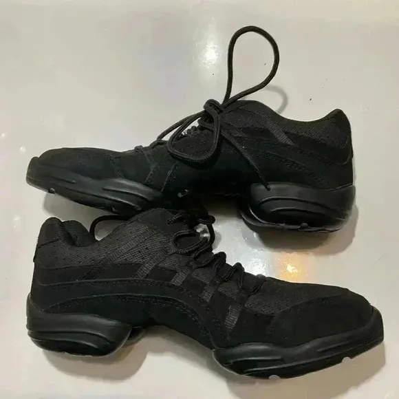 Capezio Unisex DS24 Dance Sneakers Black size 10