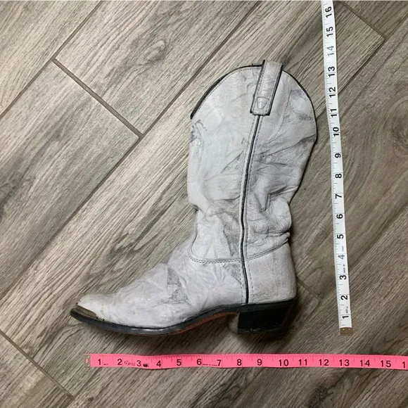 Capezio 🩶 Vintage‎ Leather Cowboy Boots