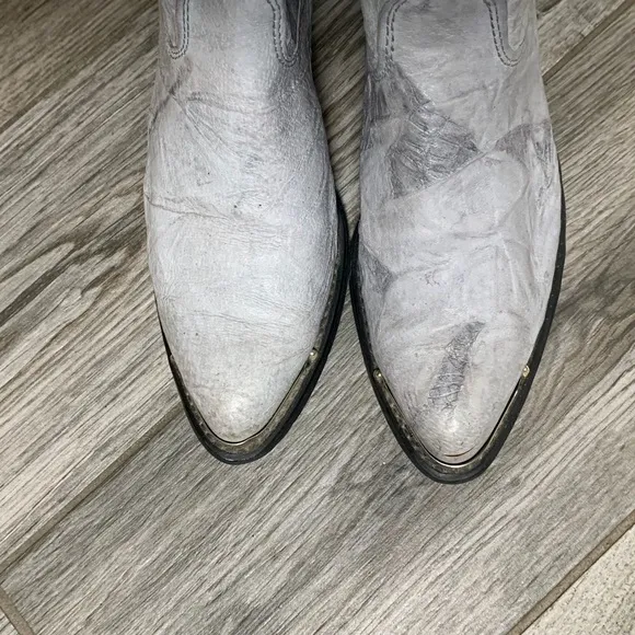 Capezio 🩶 Vintage‎ Leather Cowboy Boots