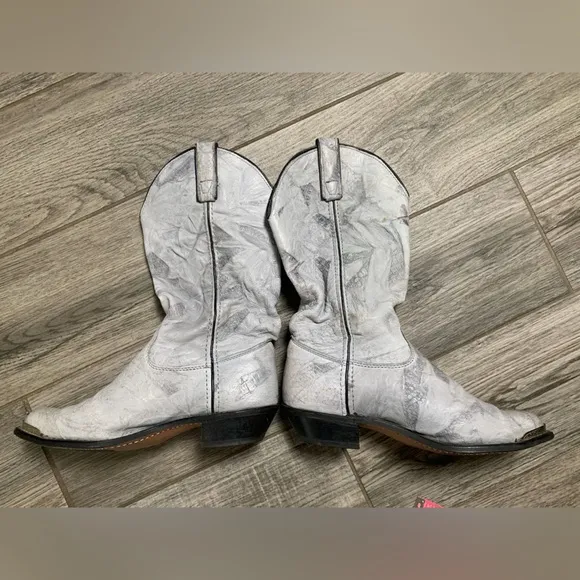 Capezio 🩶 Vintage‎ Leather Cowboy Boots