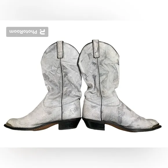 Capezio 🩶 Vintage‎ Leather Cowboy Boots