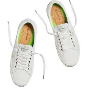 CARIUMA Oca Low White Canvas Fashion Sneakers Size 9 NWT