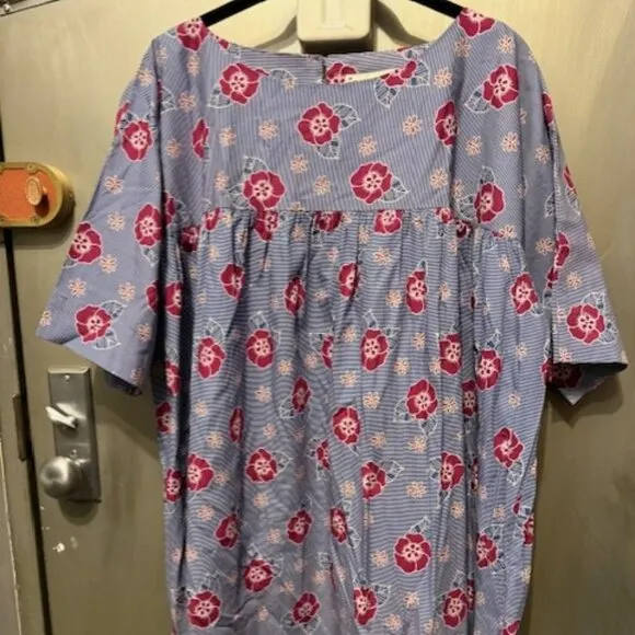 Carleen Boho Floral Tunic Dress