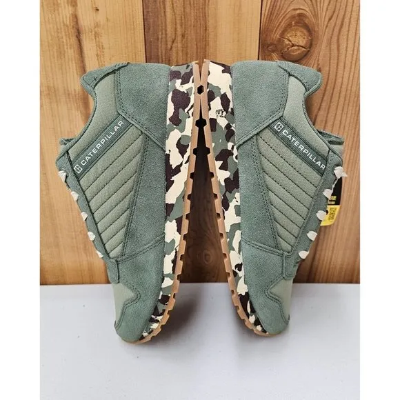 Caterpillar Ventura Deep Lichen Green Street Shield Women's Shoes Size 7