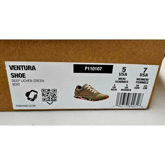 Caterpillar Ventura Deep Lichen Green Street Shield Women's Shoes Size 7