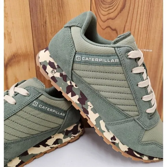 Caterpillar Ventura Deep Lichen Green Street Shield Women's Shoes Size 7