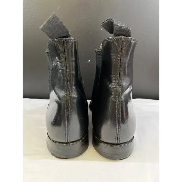 Charles Tyrwhitt Jermyn Street Landon Men's Black Chelsea Boots Sz 10 SKU 6354