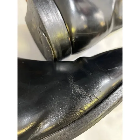 Charles Tyrwhitt Jermyn Street Landon Men's Black Chelsea Boots Sz 10 SKU 6354