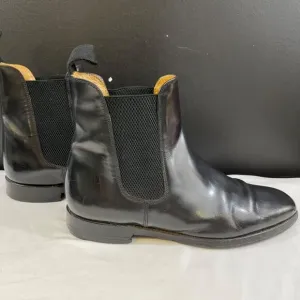 Charles Tyrwhitt Jermyn Street Landon Men's Black Chelsea Boots Sz 10 SKU 6354