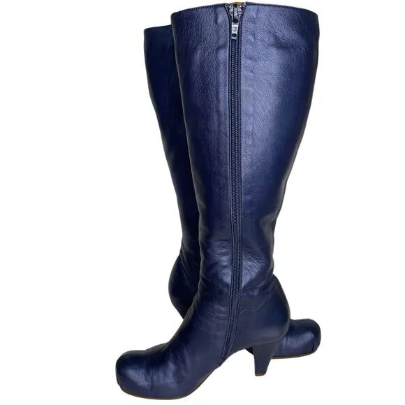 CHIE MIHARA VINTAGE GENUINE LEATHER BOOTS WOMEN'S SIZE 36.5