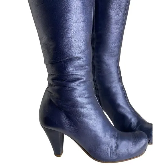 CHIE MIHARA VINTAGE GENUINE LEATHER BOOTS WOMEN'S SIZE 36.5