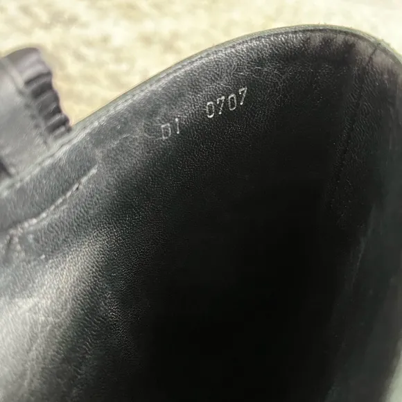 Christian Dior Women’s Black and Silver boots