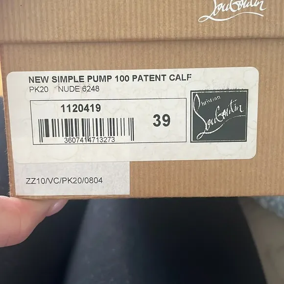 Christian Louboutin New Simple Pump 100