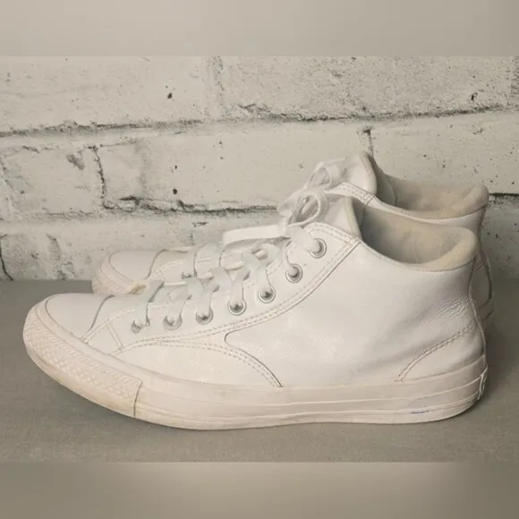 Chuck Taylor All Star Malden Street Faux Leather Mid Top Sneakers