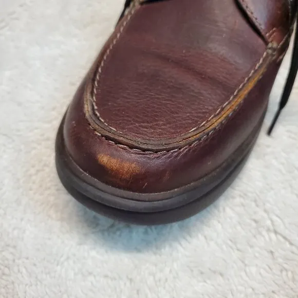 Clarks Brown Bradley Vibe Leather Business Work Office Comfort Shoe Sneaker 10
