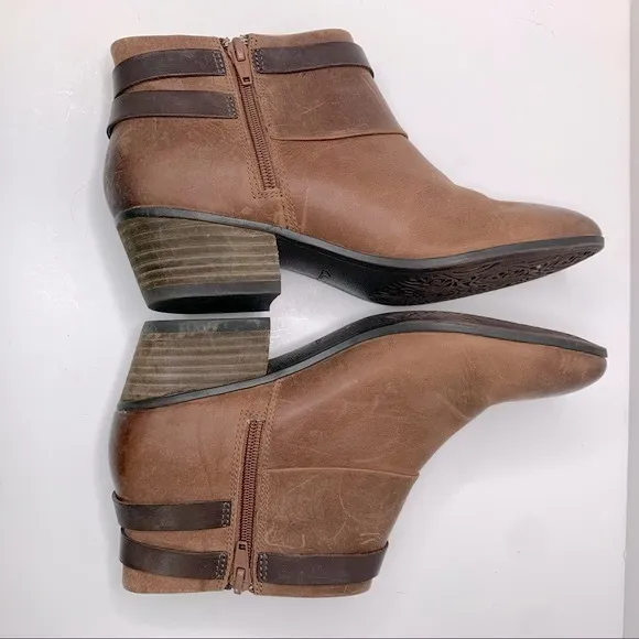 Clarks Collection’s Spye Comet Brown Nubuck Ankle Boots