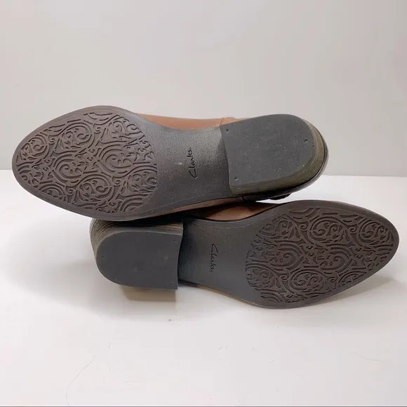 Clarks Collection’s Spye Comet Brown Nubuck Ankle Boots