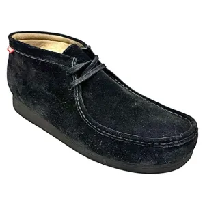 Clarks Mens Stinson Hi Black 63368 Suede Size 14 Medium Pre-Owned Made In China