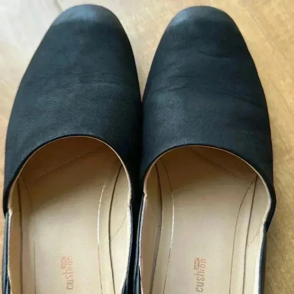 Clarks Women’s Pure Tone Shoe, Black, Mules/Leather Loafers, Size 7