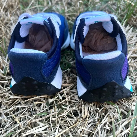 CLEAN New Balance 327 size 8c Toddler Blue Purple Shoes