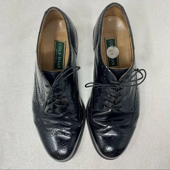 Cole Haan Black Dress Shoes- Size 10E