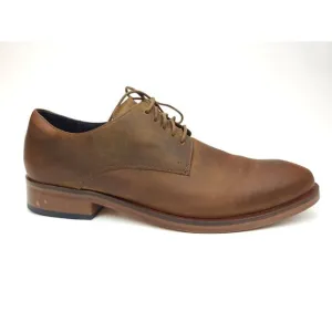 Cole Haan C21117 Men's Brown Leather Lace Up Dress Shoes Size US 10 M