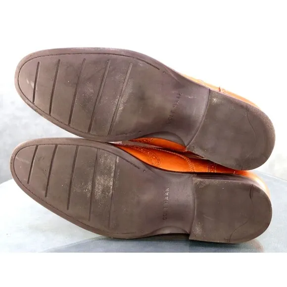 Cole Haan Copley $140 Men's Wingtip Dress Shoes Size 11.5 Leather Brown C13144