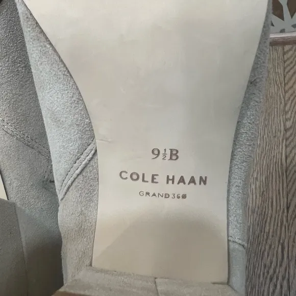 Cole Haan Elyse Bootie - Light Beige Suede - Size 9.5