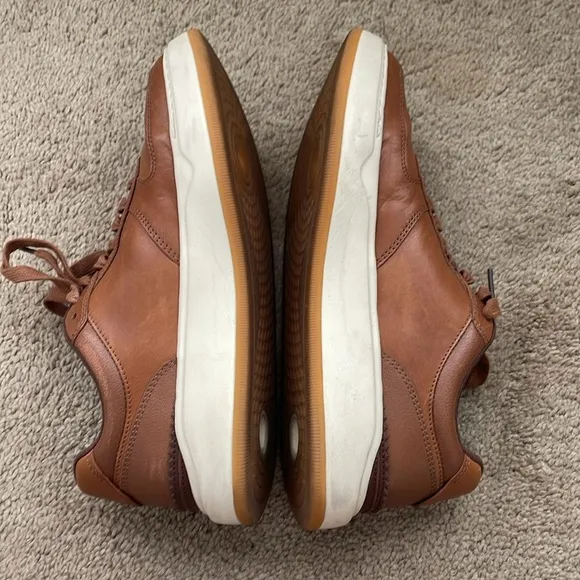 Cole Haan Grand 360 Men’s Crossover Leather Sneaker Shoe 9 British Tan/Ivory