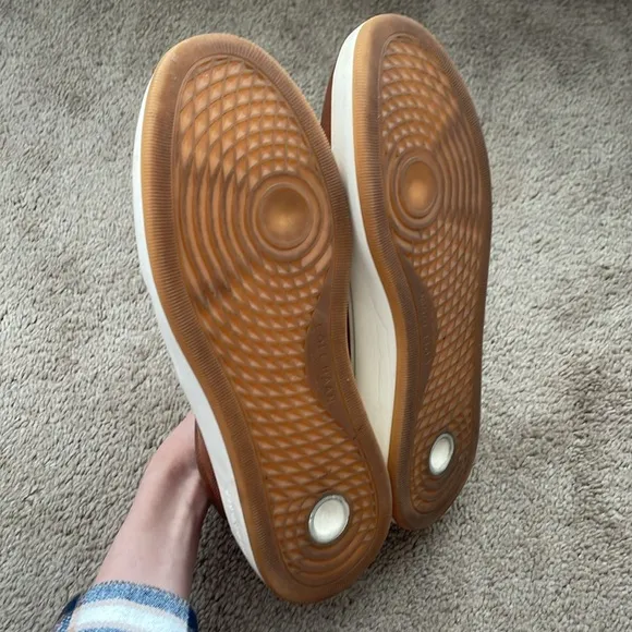 Cole Haan Grand 360 Men’s Crossover Leather Sneaker Shoe 9 British Tan/Ivory