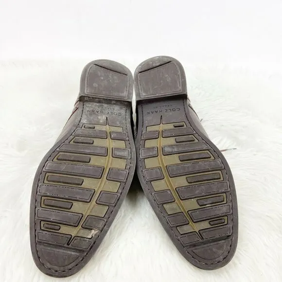 Cole Haan Grand OS 11 M Mens Brown Oxford Dress Shoes