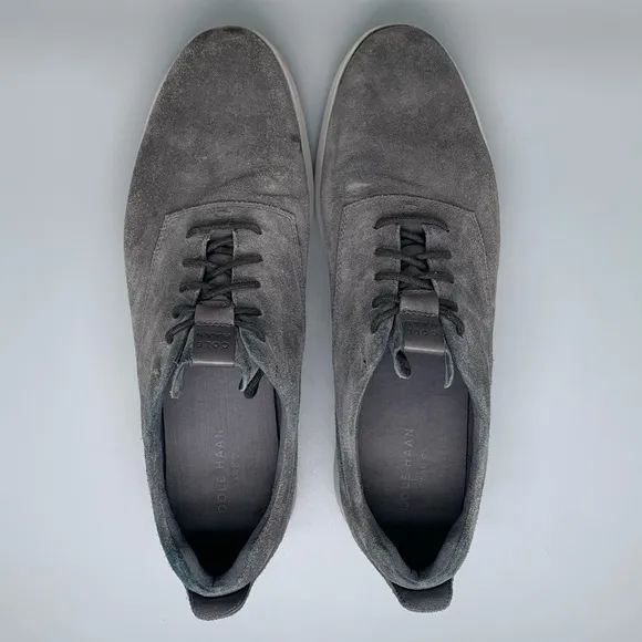 Cole Haan Grand OS Suede Oxford Dress Shoes Men's Sz 13