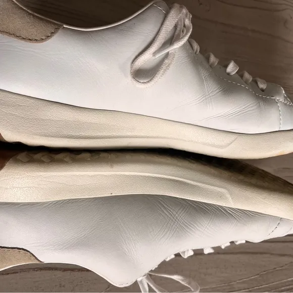Cole Haan Grand Pro white tennis sneakers leather size 11.5 W