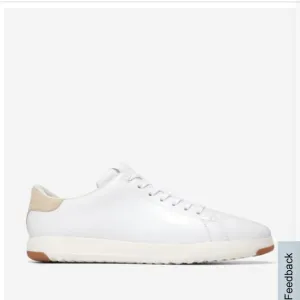 Cole Haan Grand Pro white tennis sneakers leather size 11.5 W