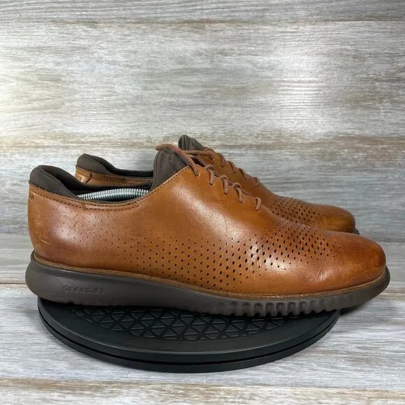Cole Haan Men’s 2.Zerogrand Laser Wingtip Oxford Dress Shoes Size 13
